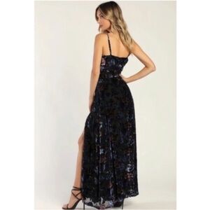 Raga Viola Velvet Sleeveless Maxi Dress